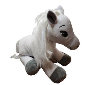 Build-A-Bear White Horse Plush